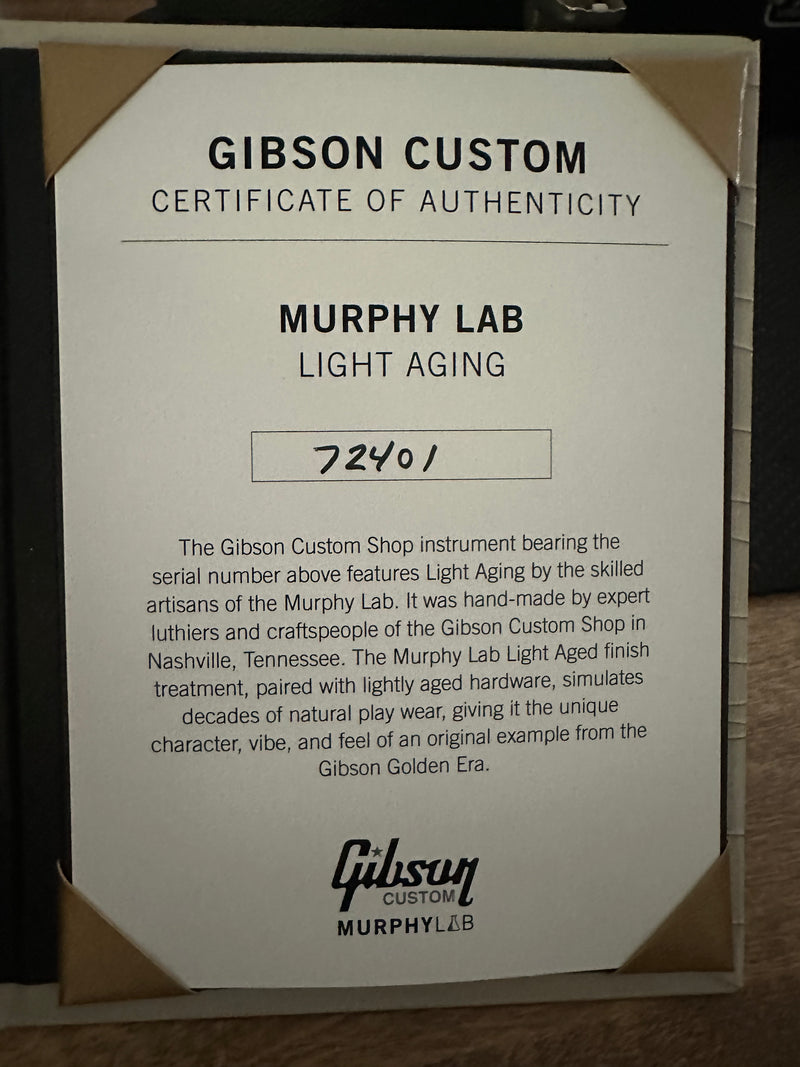 Gibson Custom Shop Murphy Lab '57 Les Paul Goldtop Reissue Light Aged