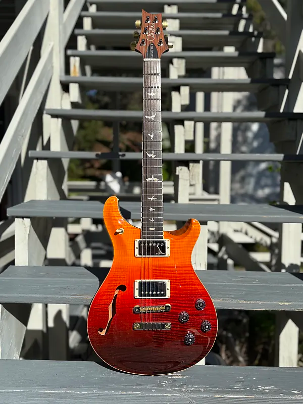 PRS McCarty 594 Semi-Hollow LTD Brazilian Rosewood Neck 10-Top