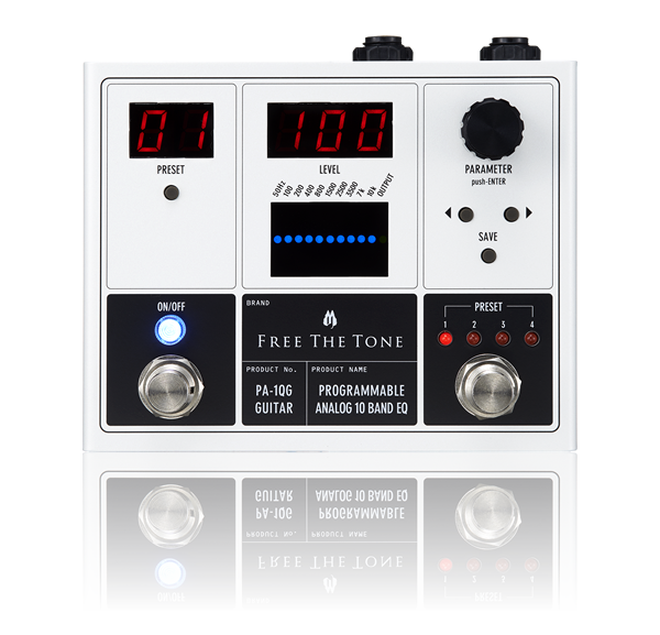 Free the Tone PA10QG Programmable 10-Band Analog Guitar EQ