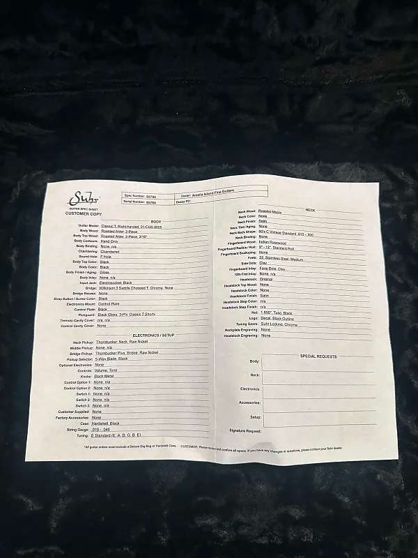 Suhr Classic T Custom Semi-Hollow