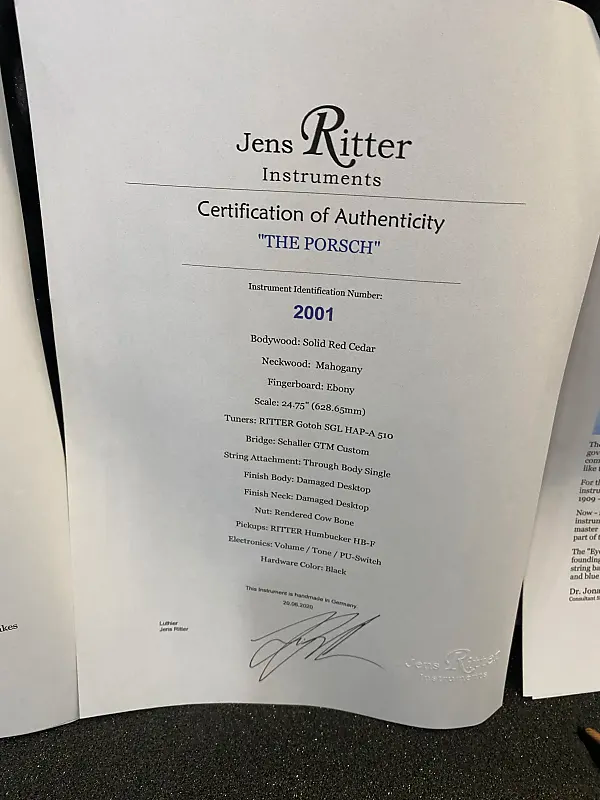 Jens Ritter Custom Porsch